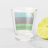 タンザニアのザンジバル島 ショットグラス (裏面)