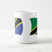 タンザニアの国旗マグカップ コーヒーマグカップ (中央)