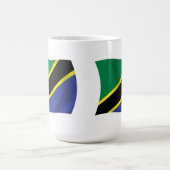 タンザニアの国旗マグ コーヒーマグカップ (中央)