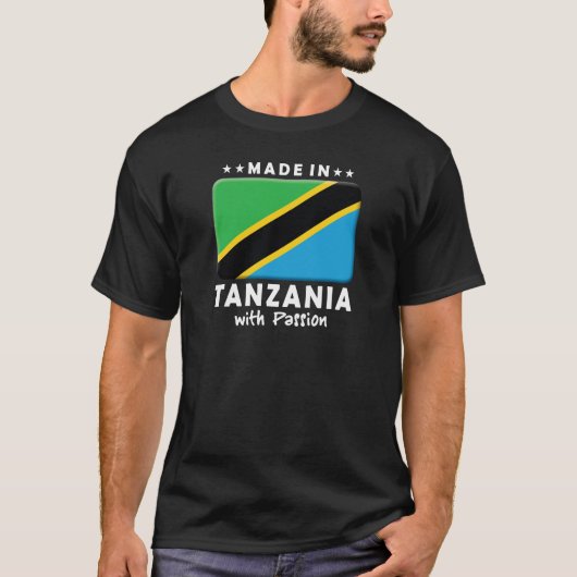 タンザニアの情熱W Tシャツ (正面)