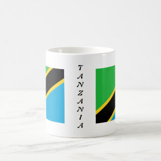 タンザニアの旗のマグ コーヒーマグカップ