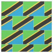 タンザニアの旗 ファブリック (見本)