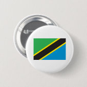 タンザニアの旗 缶バッジ (正面&裏面)