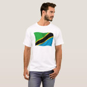 タンザニアの旗 Tシャツ (正面フル)