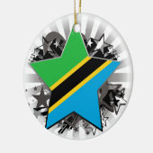 タンザニアの星 セラミックオーナメント (左)