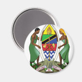 タンザニアの紋章 マグネット (正面/裏面)