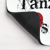 タンザニアの誰かは私を愛します マウスパッド (コーナー)