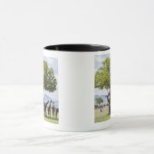 タンザニアのMikumiの国立公園のサファリ、 マグカップ (中央)