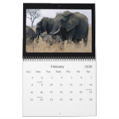 タンザニアオデッセイカレンダー カレンダー (2月 2026)