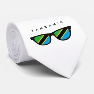 タンザニアカスタムシェード文字&カラータイ ネクタイ