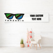 タンザニアカスタムシェード文字&カラーバナー 横断幕 (インサイチュ)