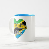 タンザニアガール ツートーンマグカップ (正面左)