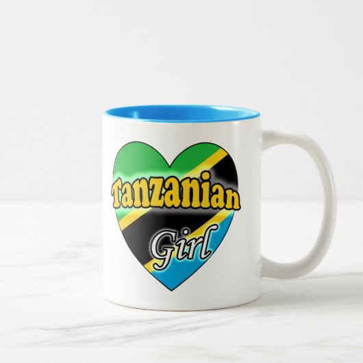 タンザニアガール ツートーンマグカップ (右)