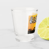 タンザニアサンセットサファリ ショットグラス (左)