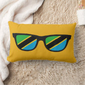 タンザニアシェードカスタム装飾用クッション ランバークッション (ブランケット)