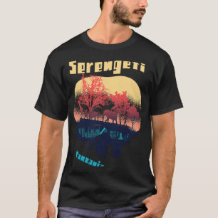 タンザニアセレンティ国立公園アフリカサファリビッグ Tシャツ