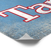 タンザニアヴィンテージスキューバダイビングマスク ポスター (角)