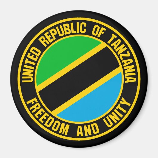タンザニア丸エンブレム マグネット (正面)
