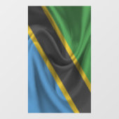 タンザニア国旗 ウィンドウサイン (シート)