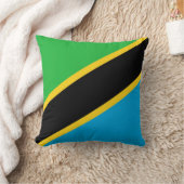 タンザニア国旗 クッション (ブランケット)