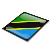 タンザニア国旗 タイル (側面)