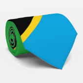 タンザニア国旗 ネクタイ (ロール)