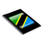 タンザニア国旗 ノートブック (右側)