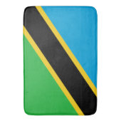 タンザニア国旗 バスマット (正面縦)