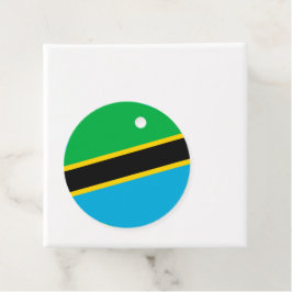 タンザニア国旗 フェイバータグ