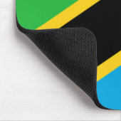 タンザニア国旗 マウスパッド (コーナー)