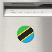 タンザニア国旗 マグネット (インサイチュ (食洗機))