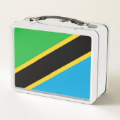 タンザニア国旗 メタルランチボックス (裏面)