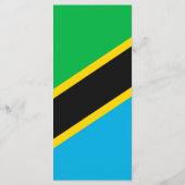 タンザニア国旗 メニュー (裏面)