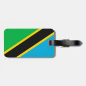 タンザニア国旗 ラゲッジタグ (裏面横)