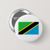 タンザニア国旗 缶バッジ (正面&裏面)