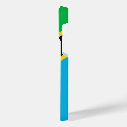 タンザニア国旗 iPhoneケース (左側面)