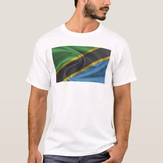 タンザニア国旗 Tシャツ (正面)