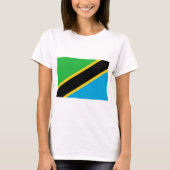 タンザニア国旗 Tシャツ (正面)