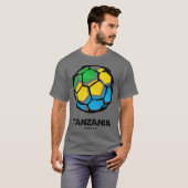 タンザニア国旗 Tシャツ (正面フル)