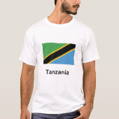 タンザニア国旗 Tシャツ (正面)