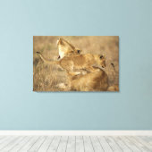 タンザニア国立公園 キャンバスプリント (インサイチュ (ウッドフロア))