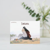 タンザニア産クレイン ポストカード (スタンド正面)