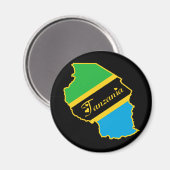 タンザニア磁石 マグネット (正面/裏面)