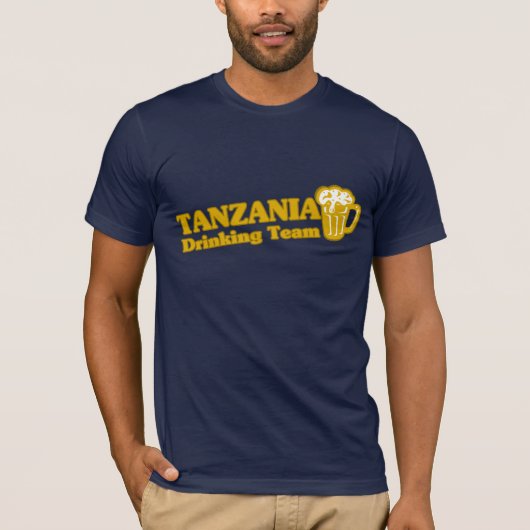 タンザニア飲料チーム Tシャツ (正面)