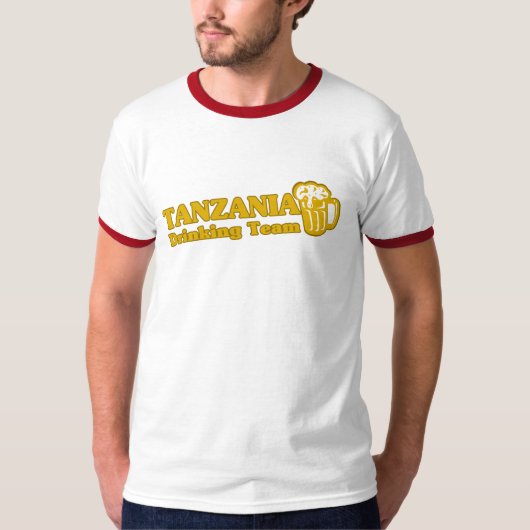 タンザニア飲酒チーム Tシャツ (正面)
