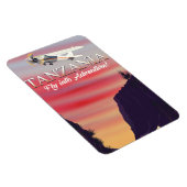 タンザニア・アフリカ航空ポスター マグネット (右側)