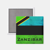 タンザニア,ザンジバル(インディアン海) マグネット (正面/裏面)