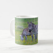 タンザニア・ゼブラ コーヒーマグカップ (正面左)