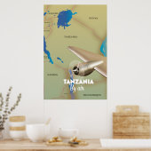 タンザニア・バイ・エア ポスター (キッチン)