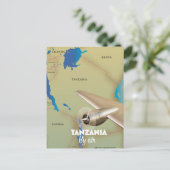 タンザニア・バイ・エア ポストカード (スタンド正面)